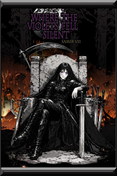Book cover of Where The Violets Fell Silent, a novel by Samir VII